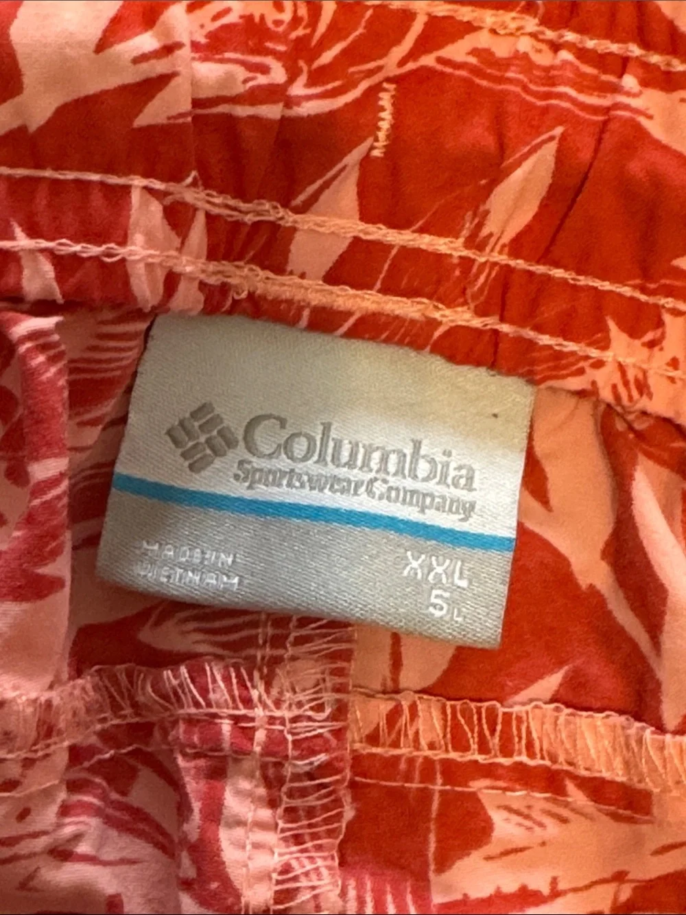 Columbia swim trunks XXL